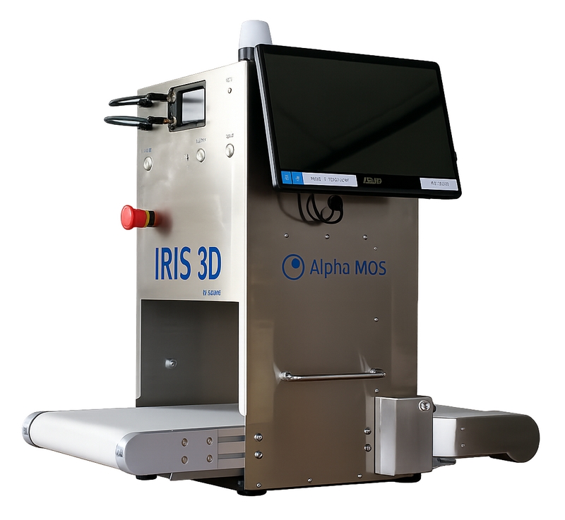 Occhio elettronico IRIS 3D per analisi di forme, dimensioni, volume e colori